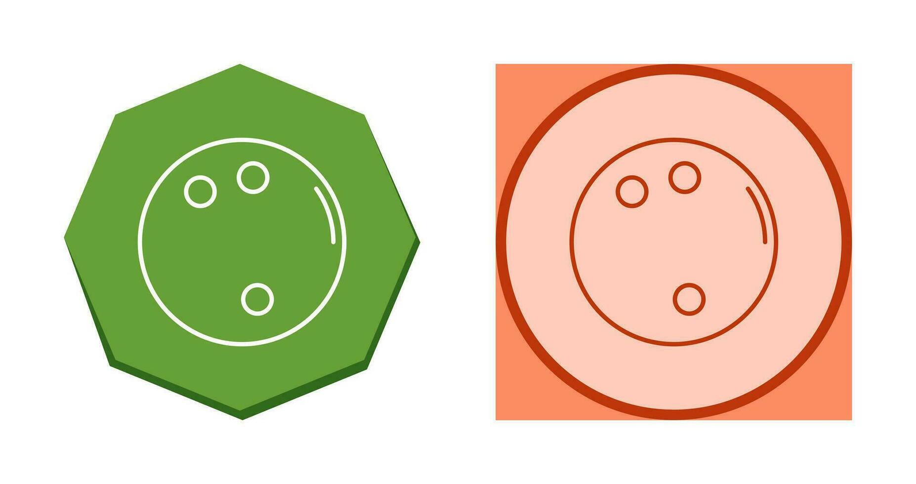 Bowling Ball Vector Icon