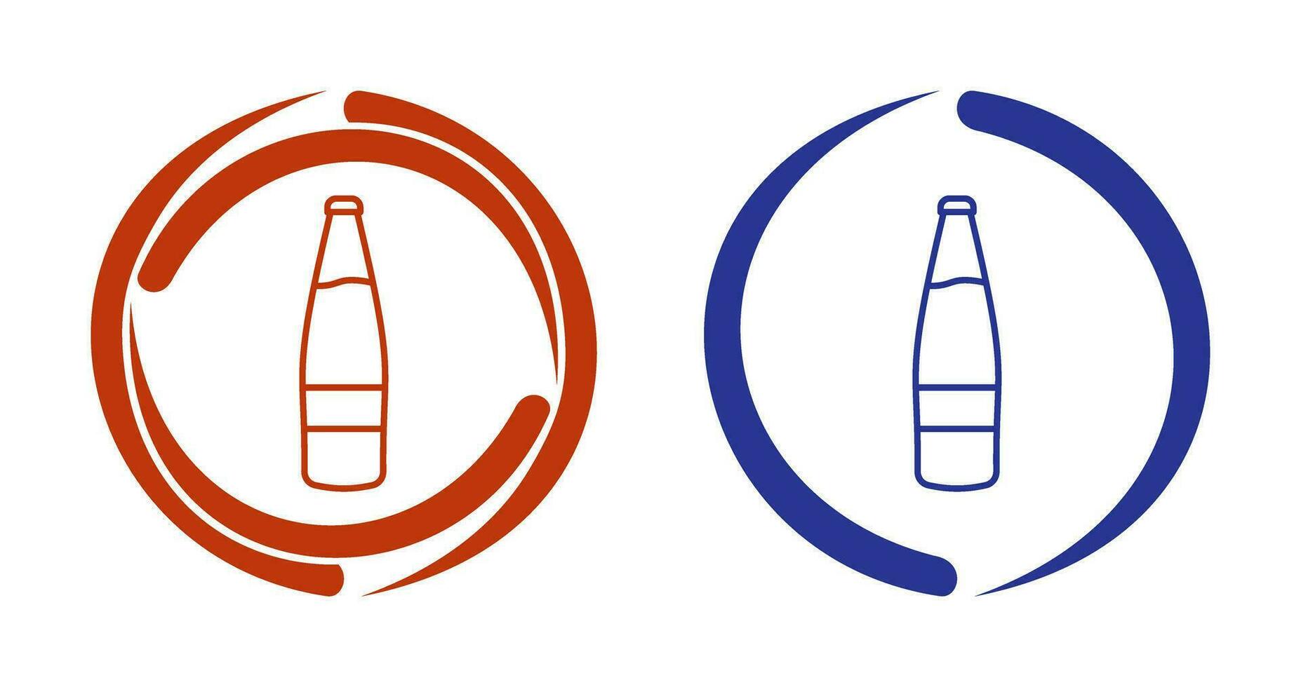 Beer Bottle Vector Icon