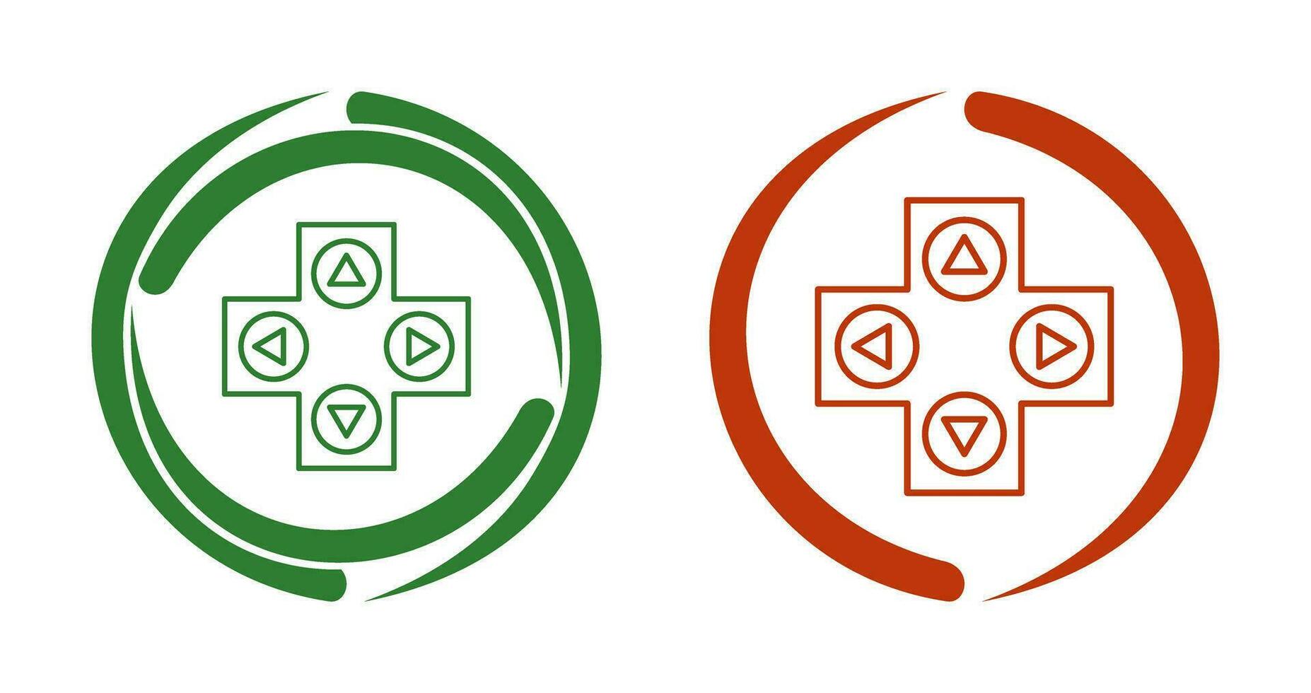 Unique Gaming Control Vector Icon