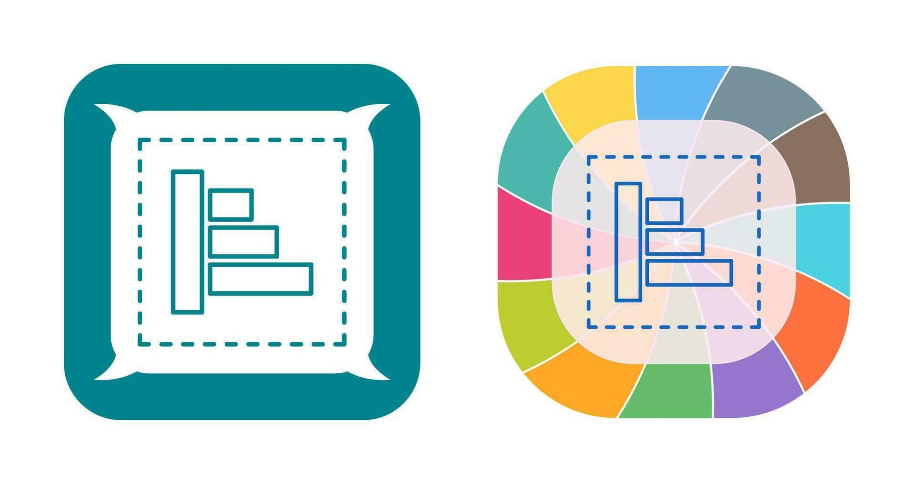 Object Alignment Vector Icon