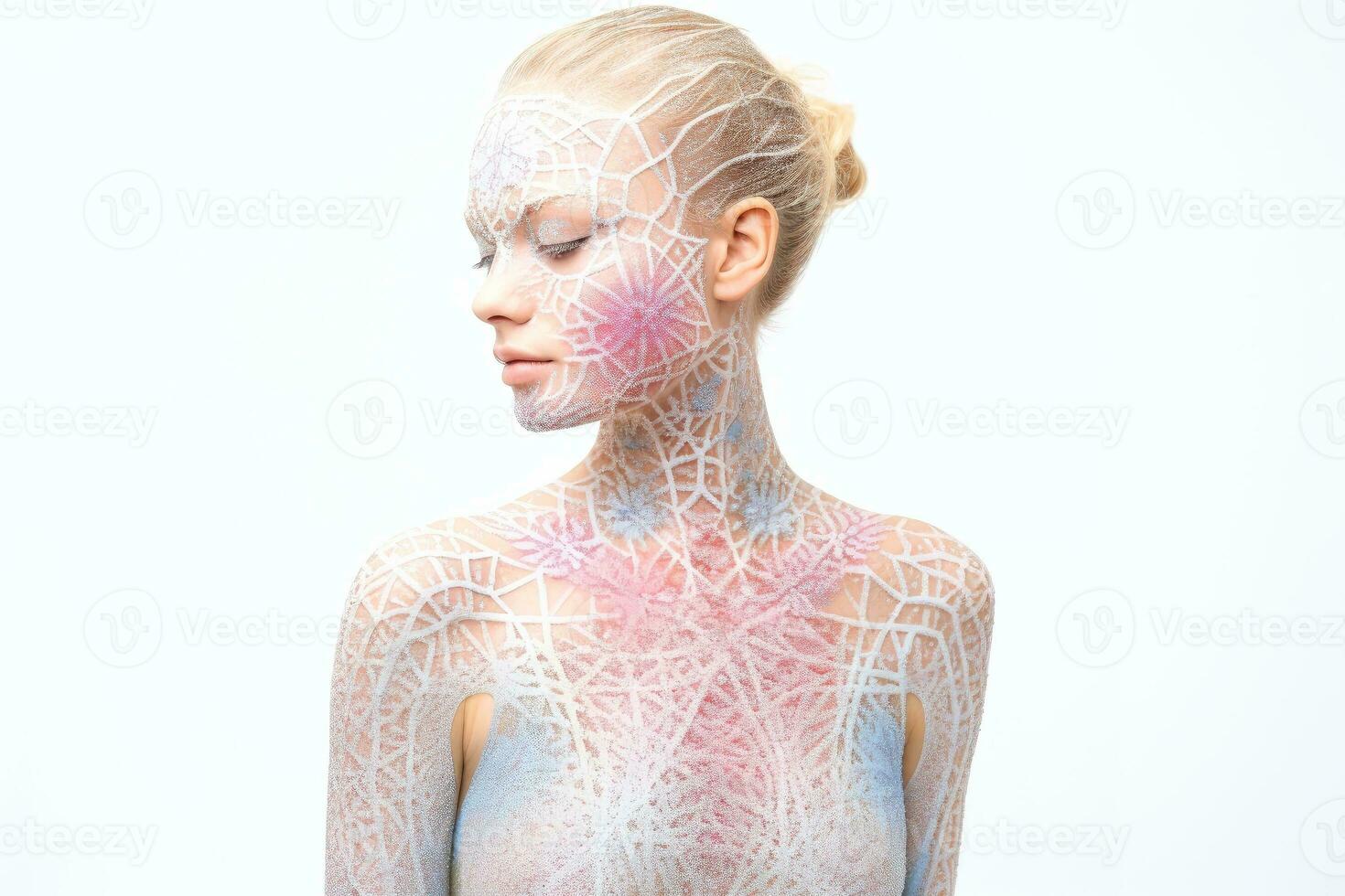 Skin diseases-allergies, psoriasis, eczema, dermatitis, Symptoms of health issues and disease,Generative AI illustration photo