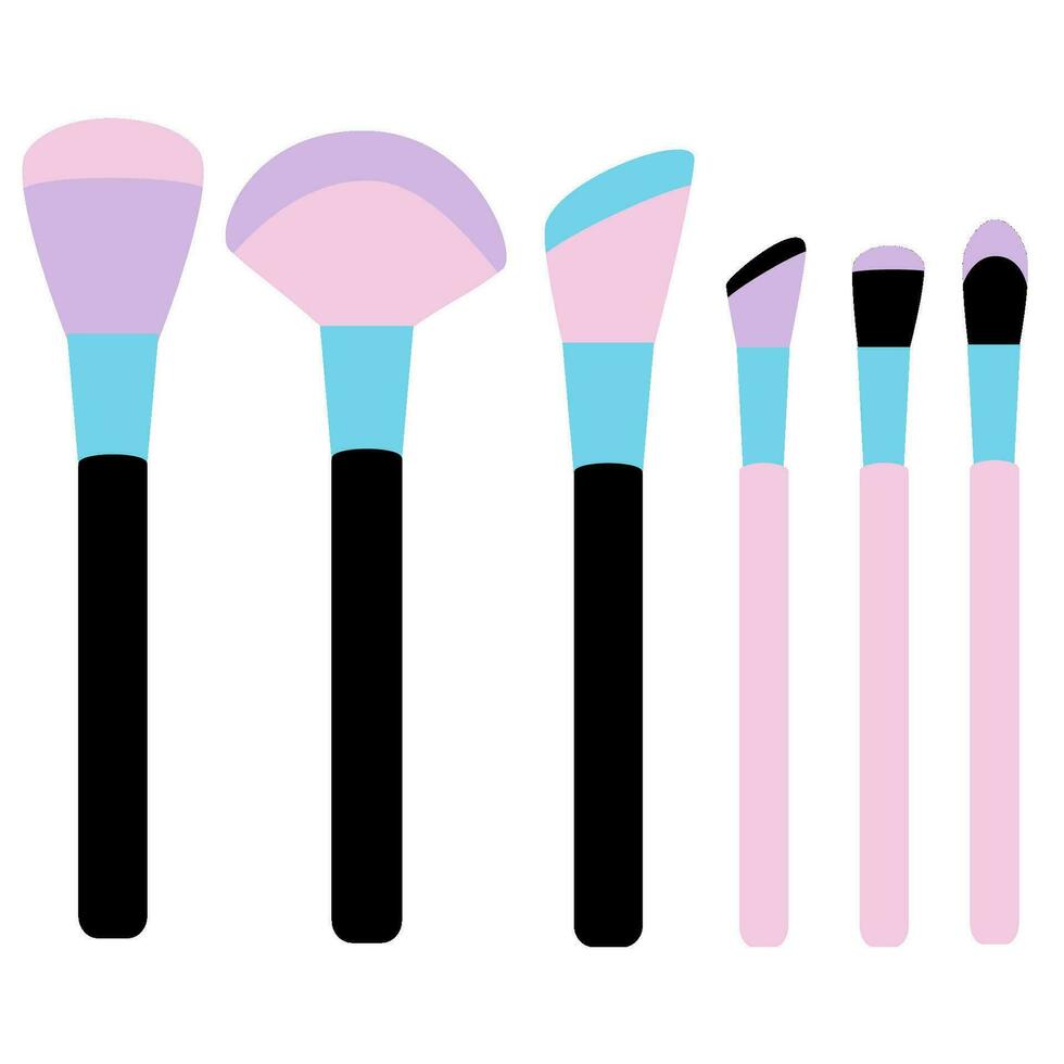 Brush tools illustration vector