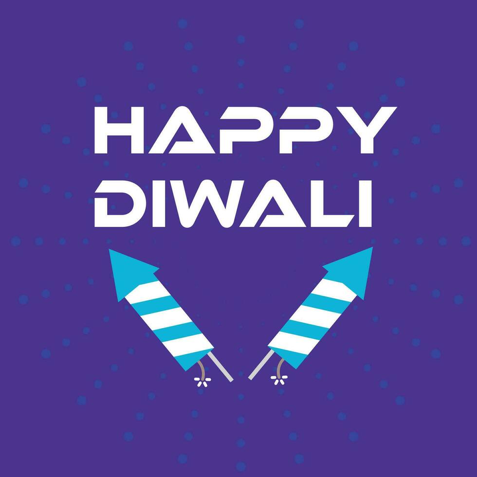 Happy Diwali poster free template vector