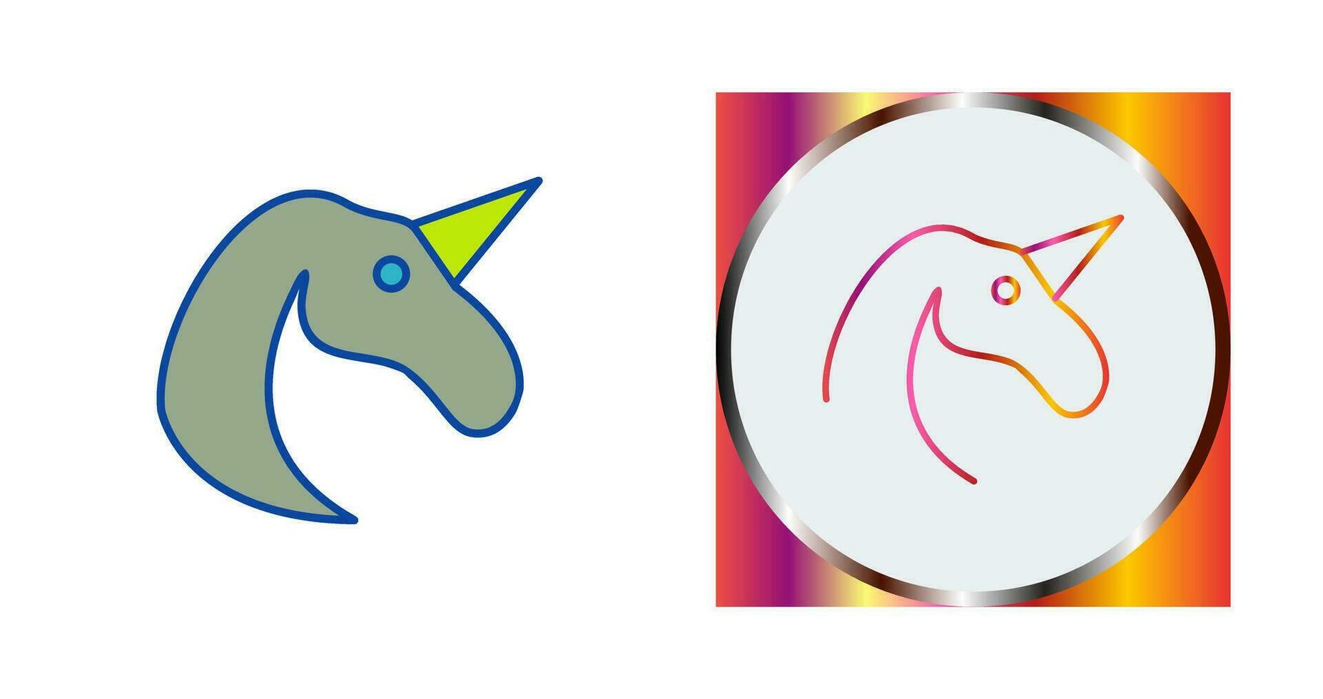 Unicorn Vector Icon