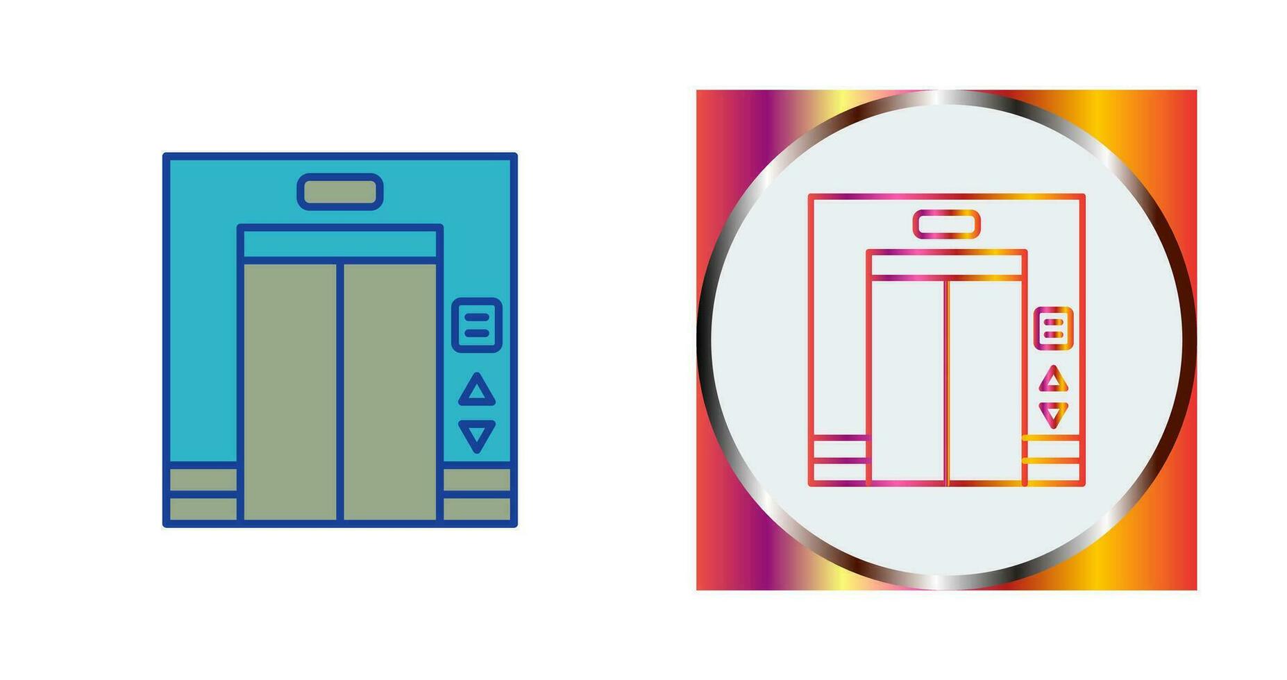 icono de vector de ascensor