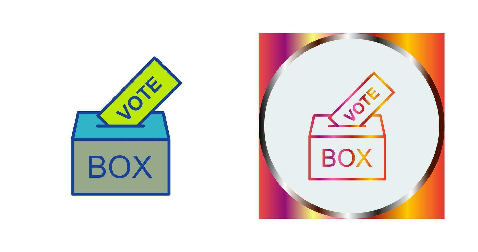 Giing Vote Vector Icon