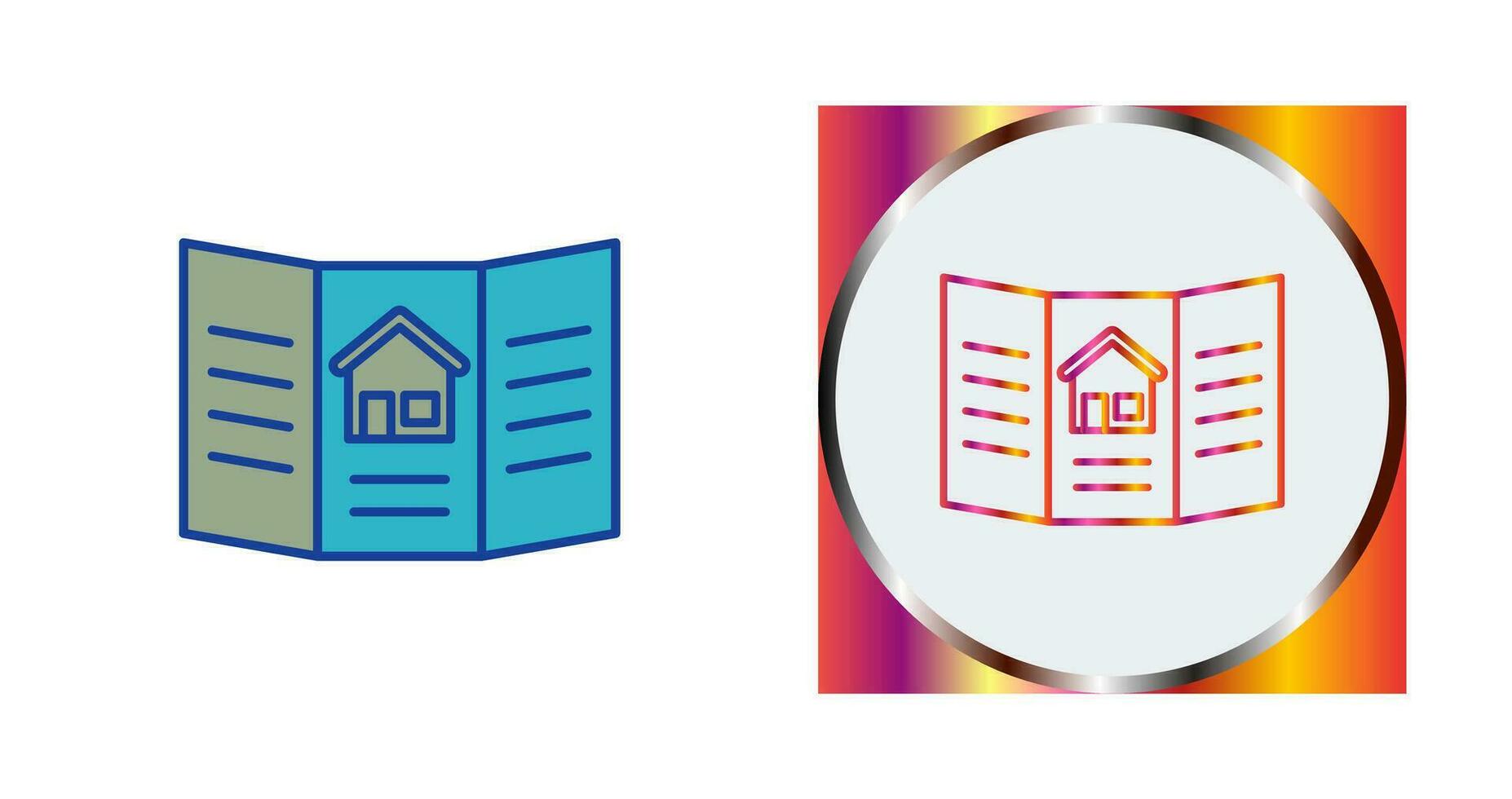 Brochure Vector Icon