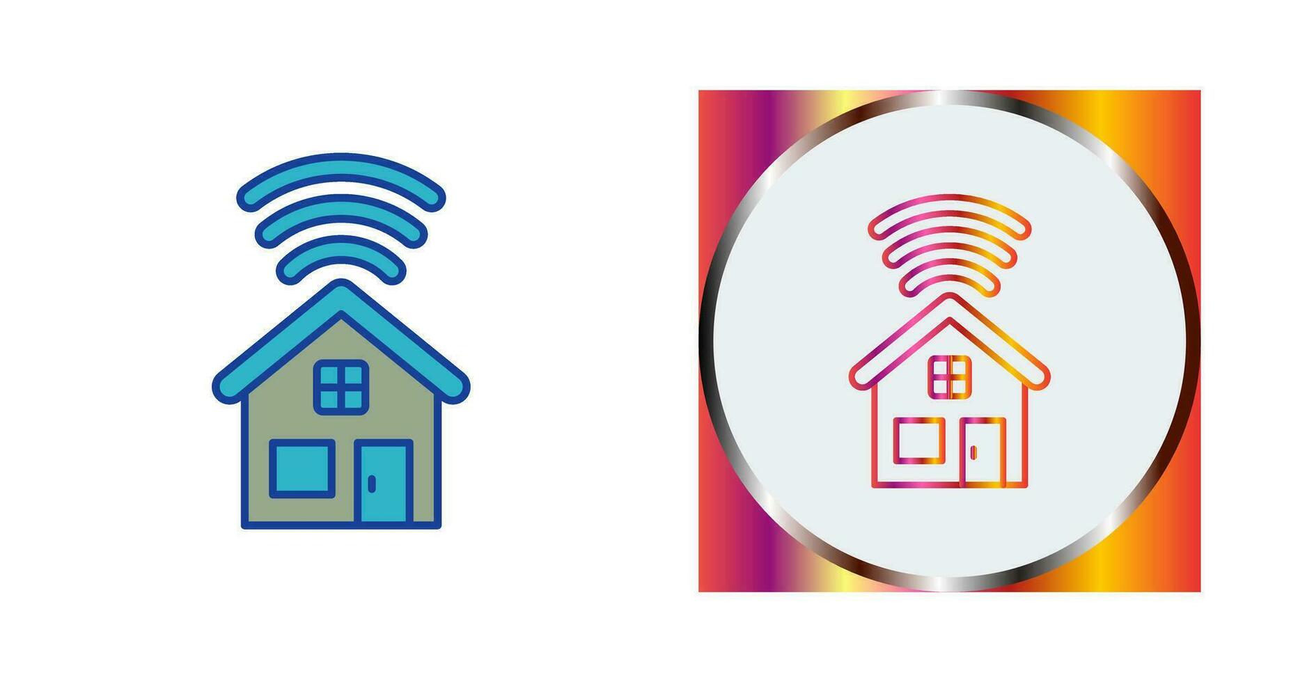 Smart House Vector Icon