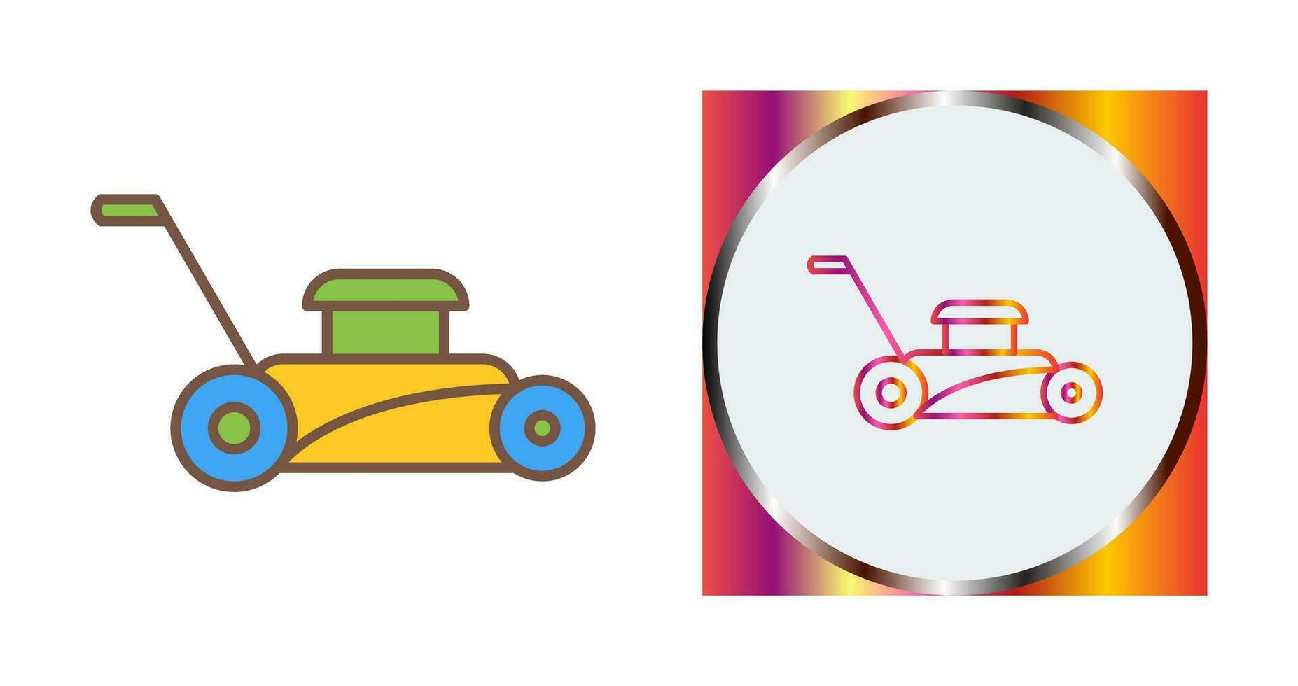 Lawn Mower Vector Icon