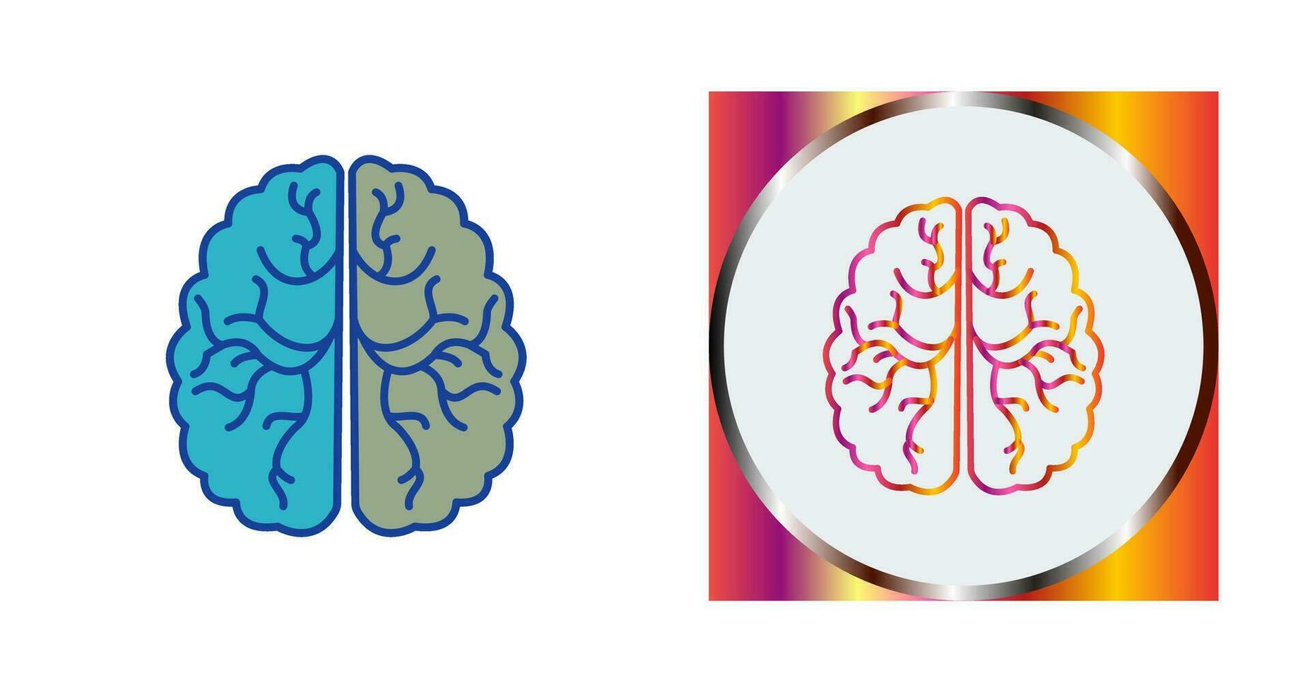 icono de vector de cerebro