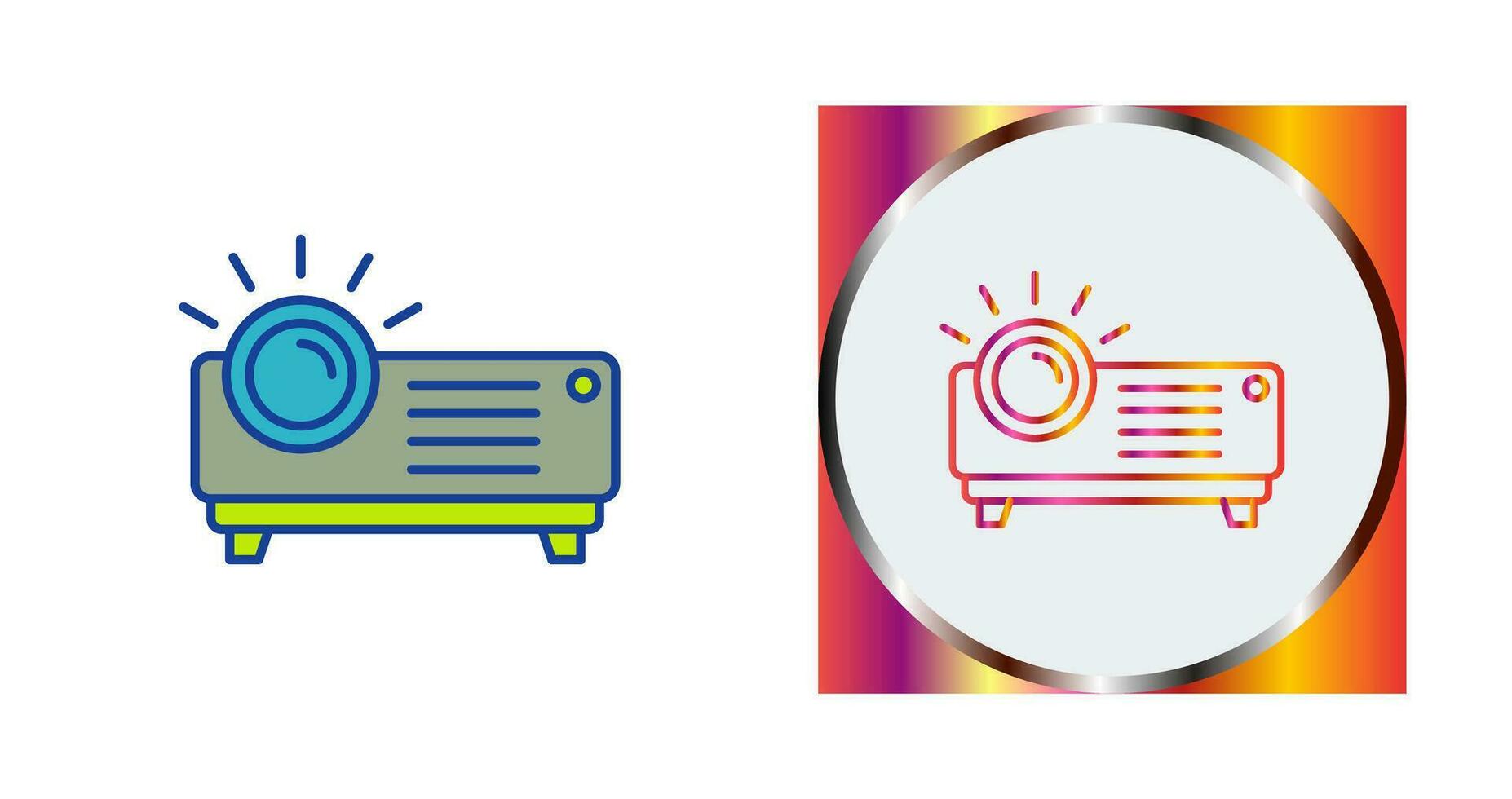 Projector Vector Icon