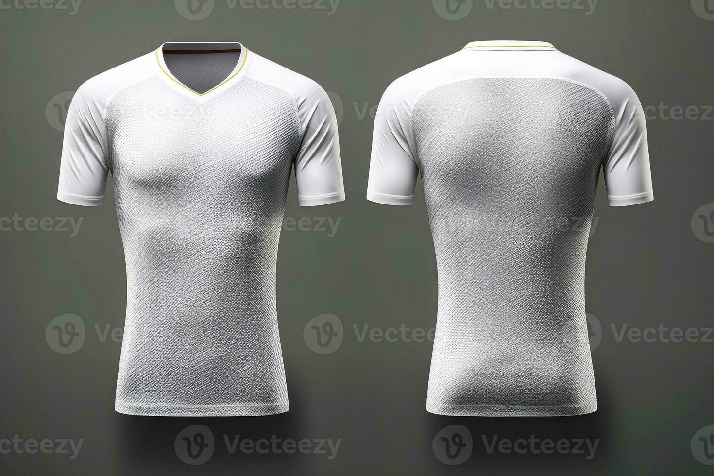 Bosquejo Deportes fútbol americano equipo uniformes blanco camisa, generativo ai ilustración foto