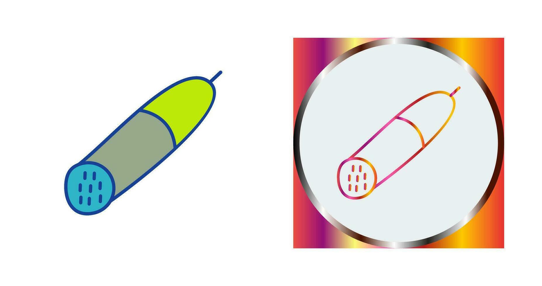 Salami Vector Icon