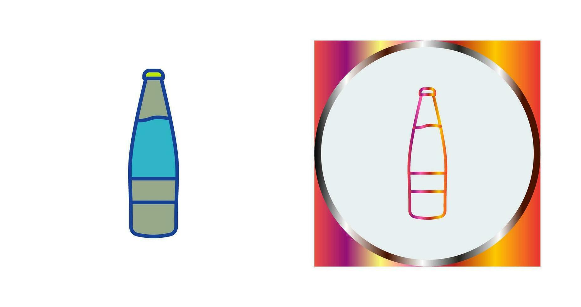 Beer Bottle Vector Icon