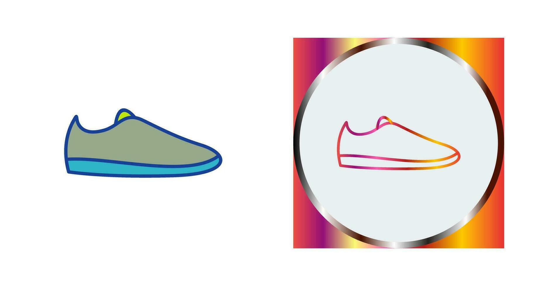 Casual Shoes Vector Icon
