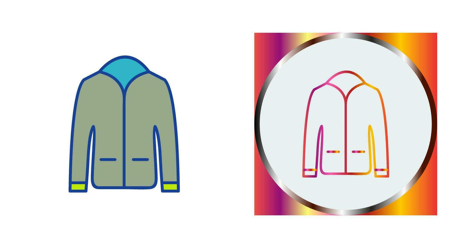 Men's Jacket Vector Icon