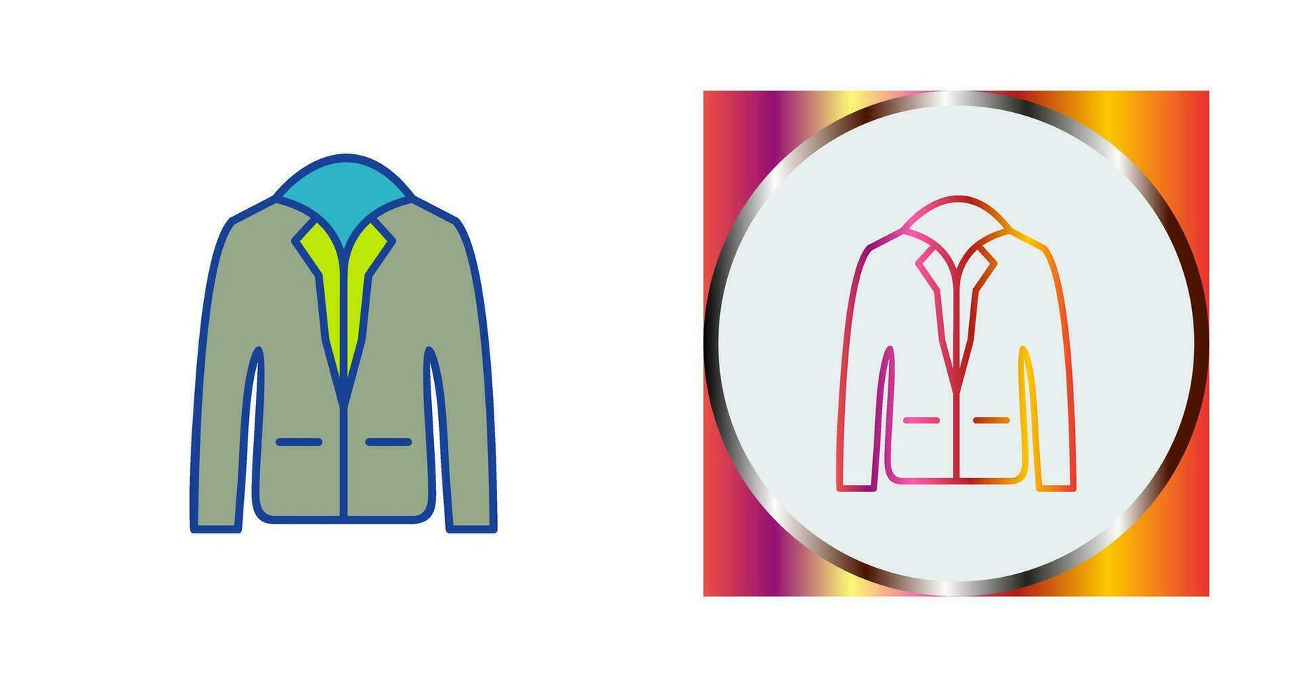 Stylish Jacket Vector Icon