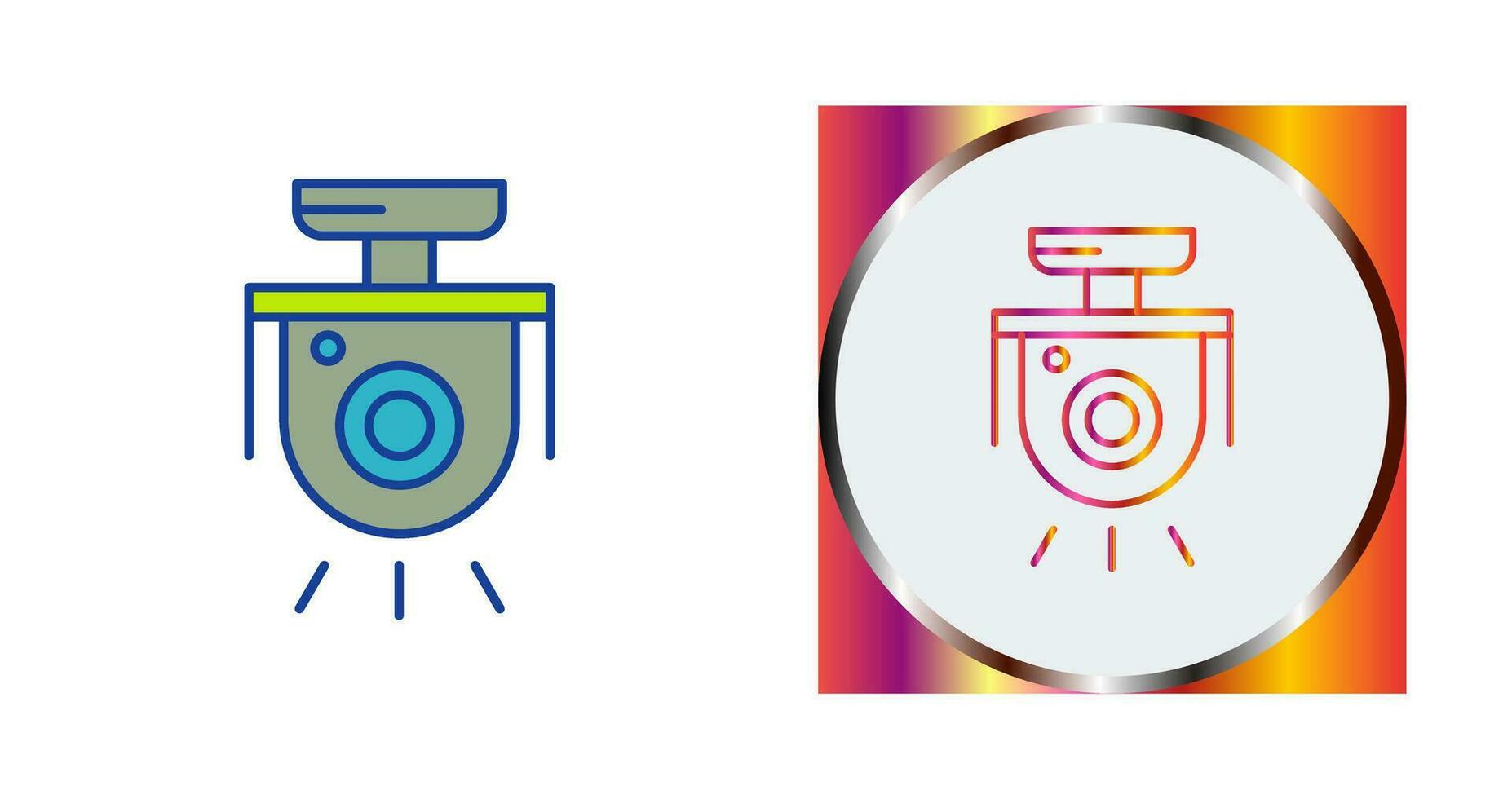 Security Camera Vector Icon