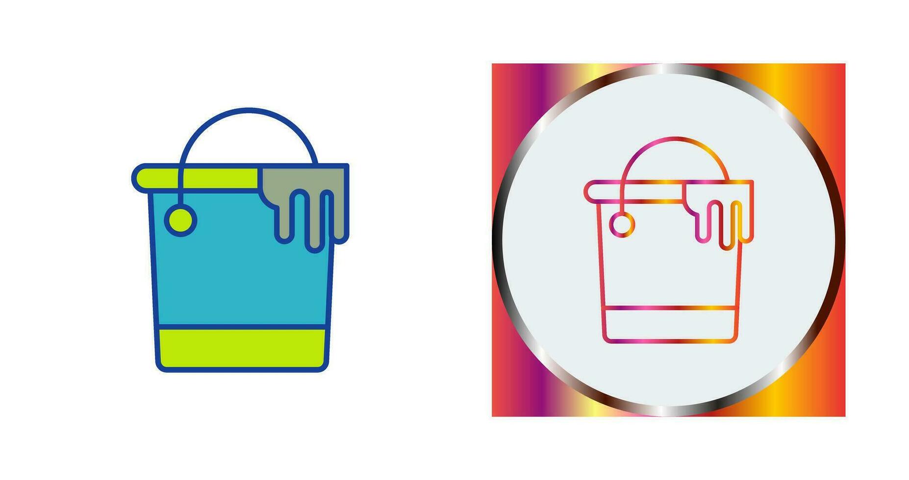 Paint Bucket Vector Icon