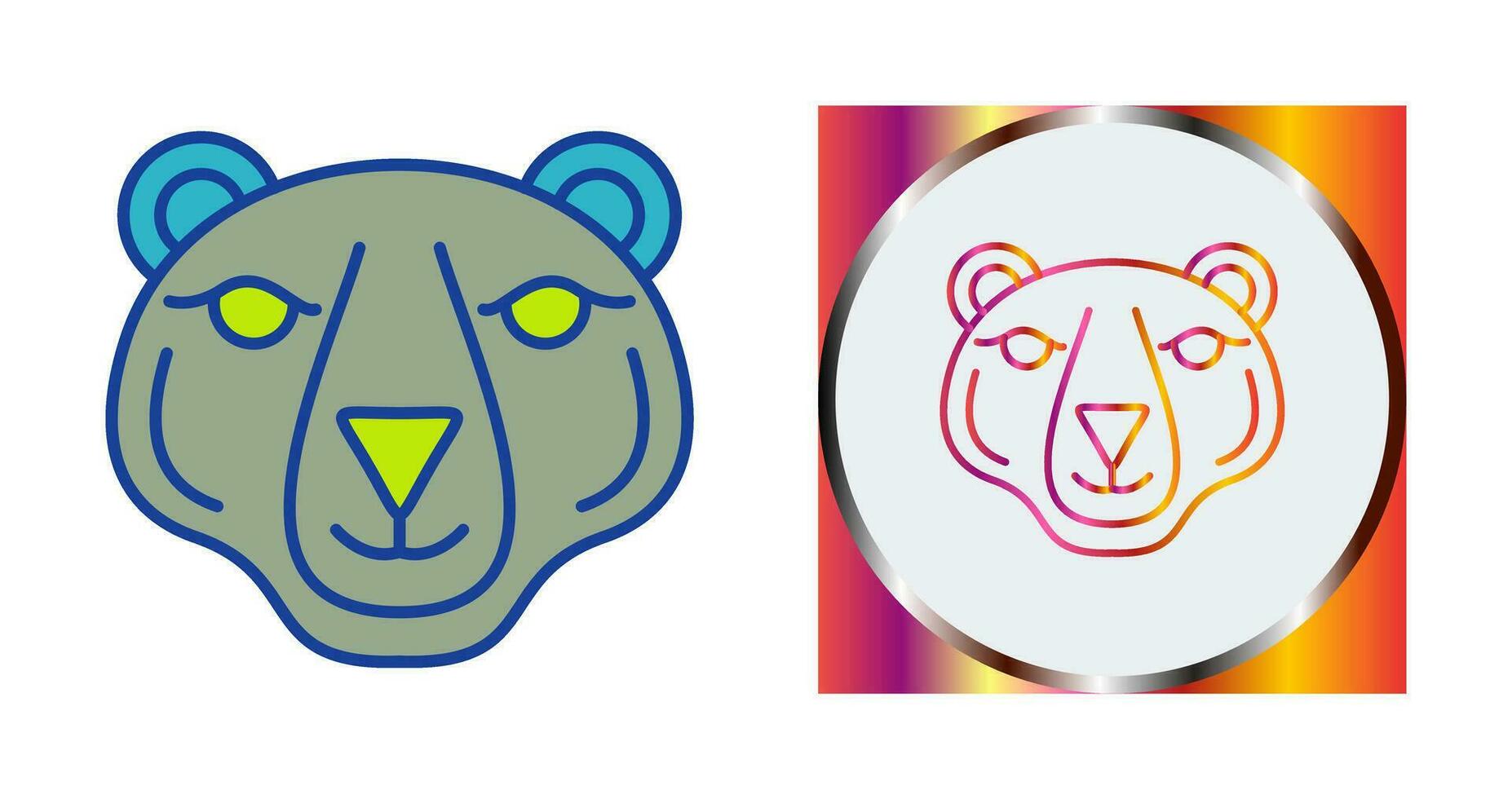 Polar Bear Vector Icon