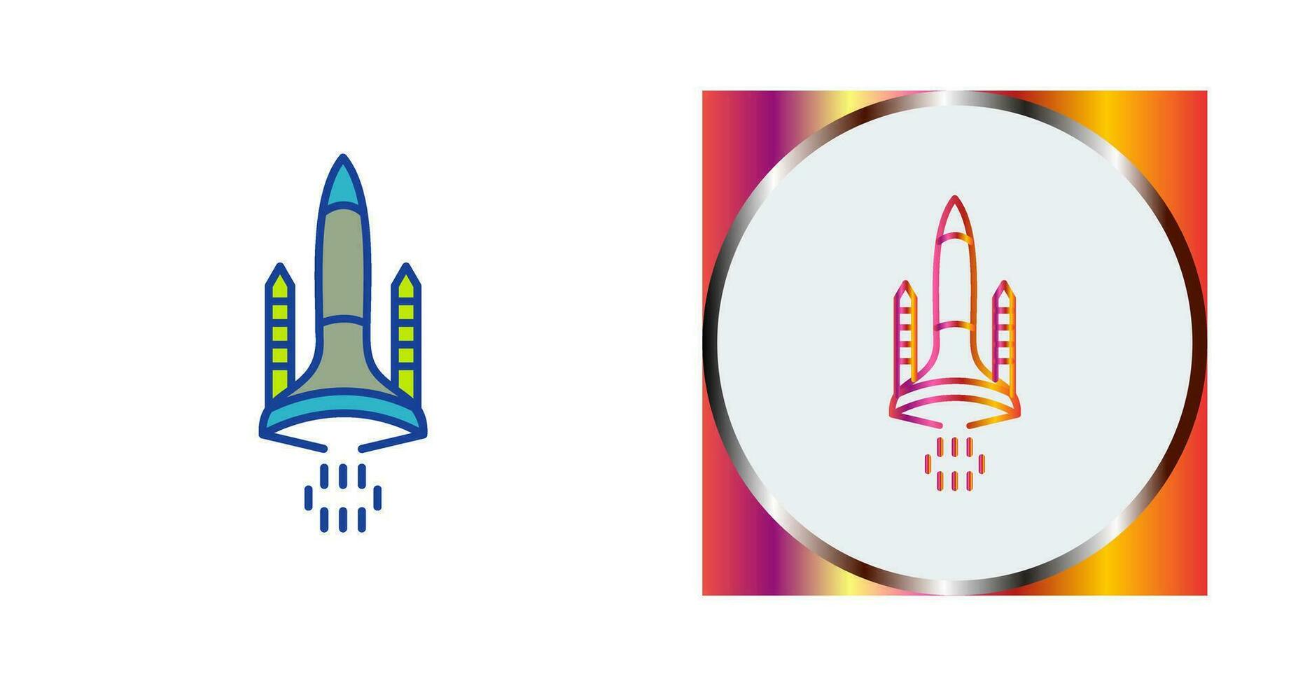 Space Shuttle Vector Icon