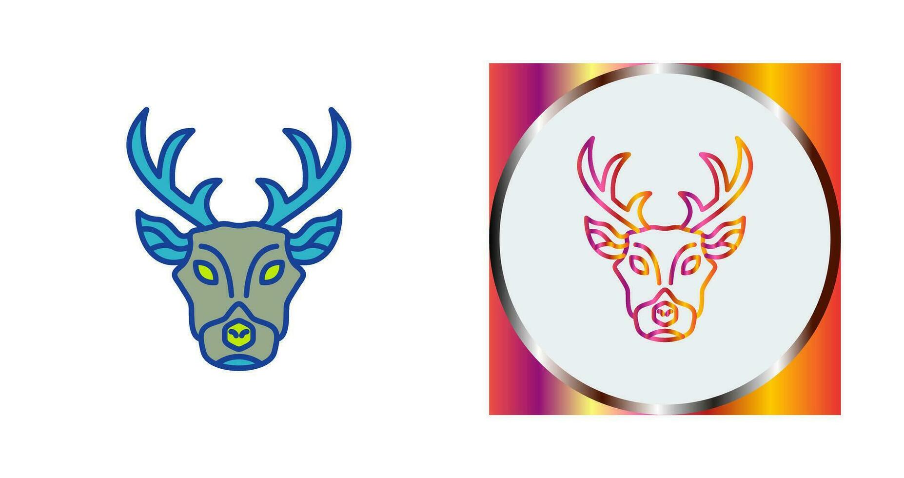 Deer Vector Icon