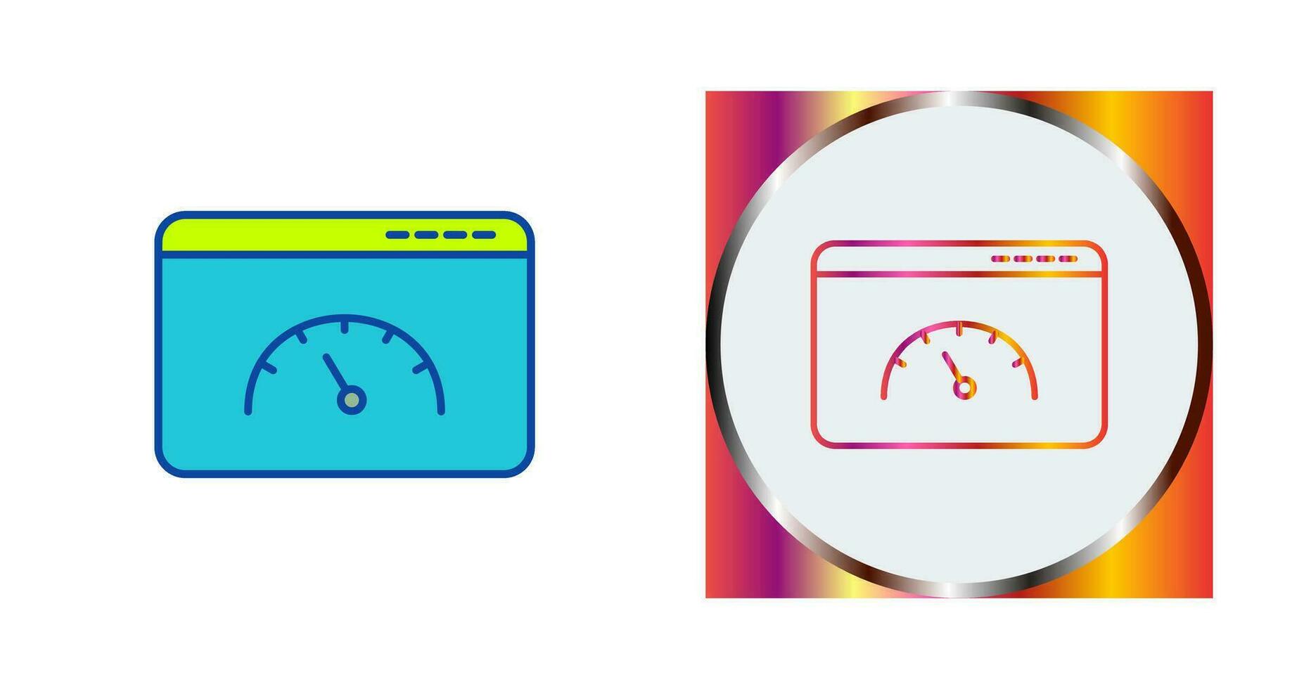 Page Speed Vector Icon