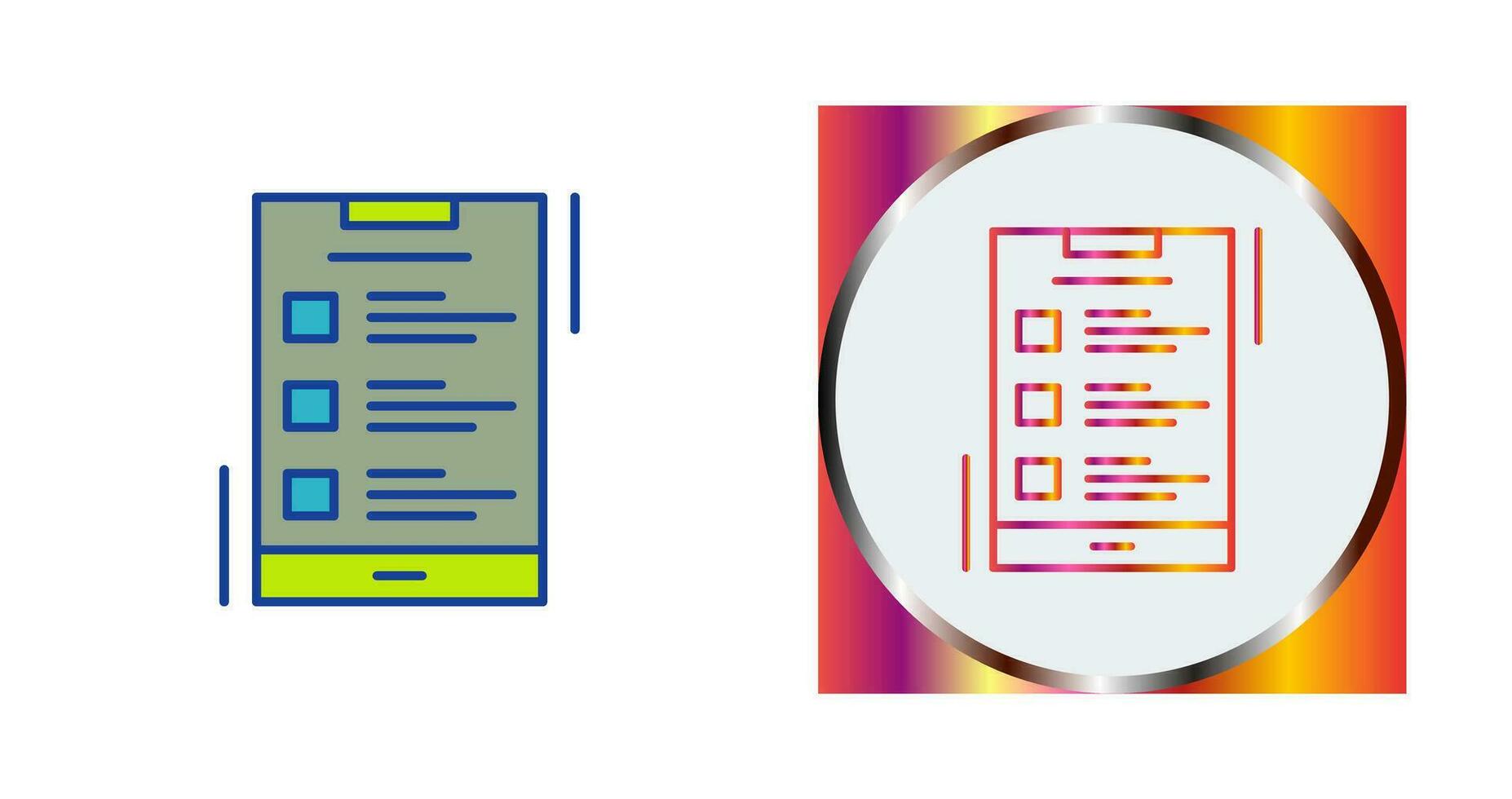 List Vector Icon