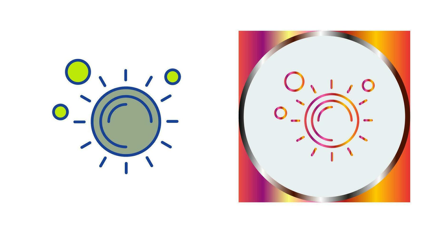 Sun Vector Icon
