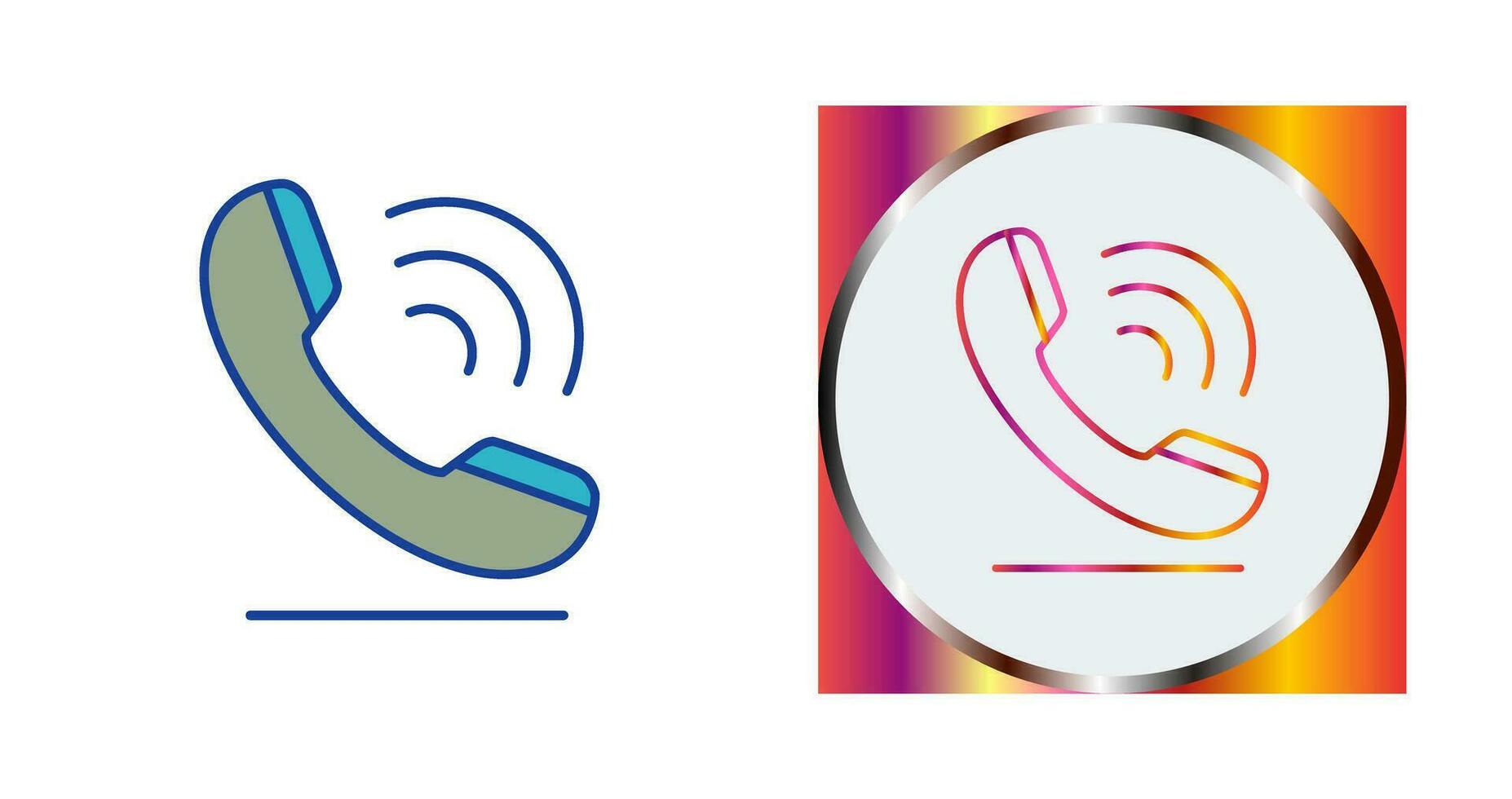 Phone Call Vector Icon