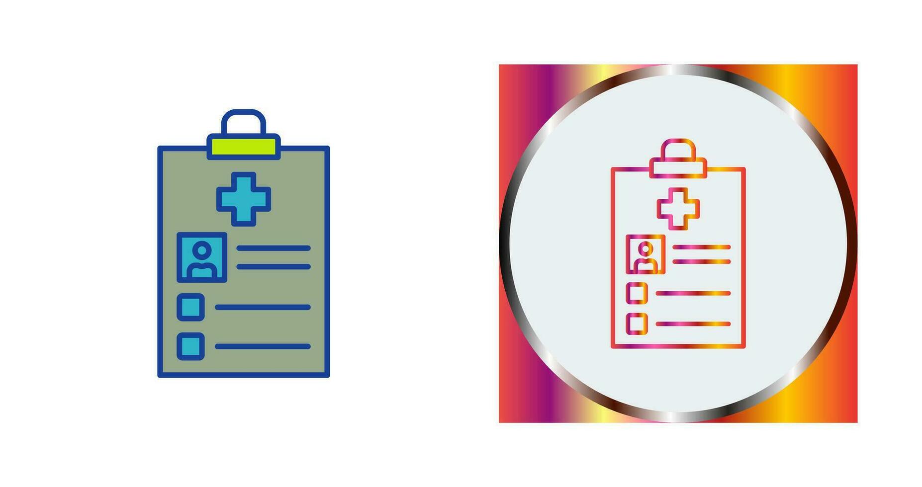 Medical Record Vector Icon