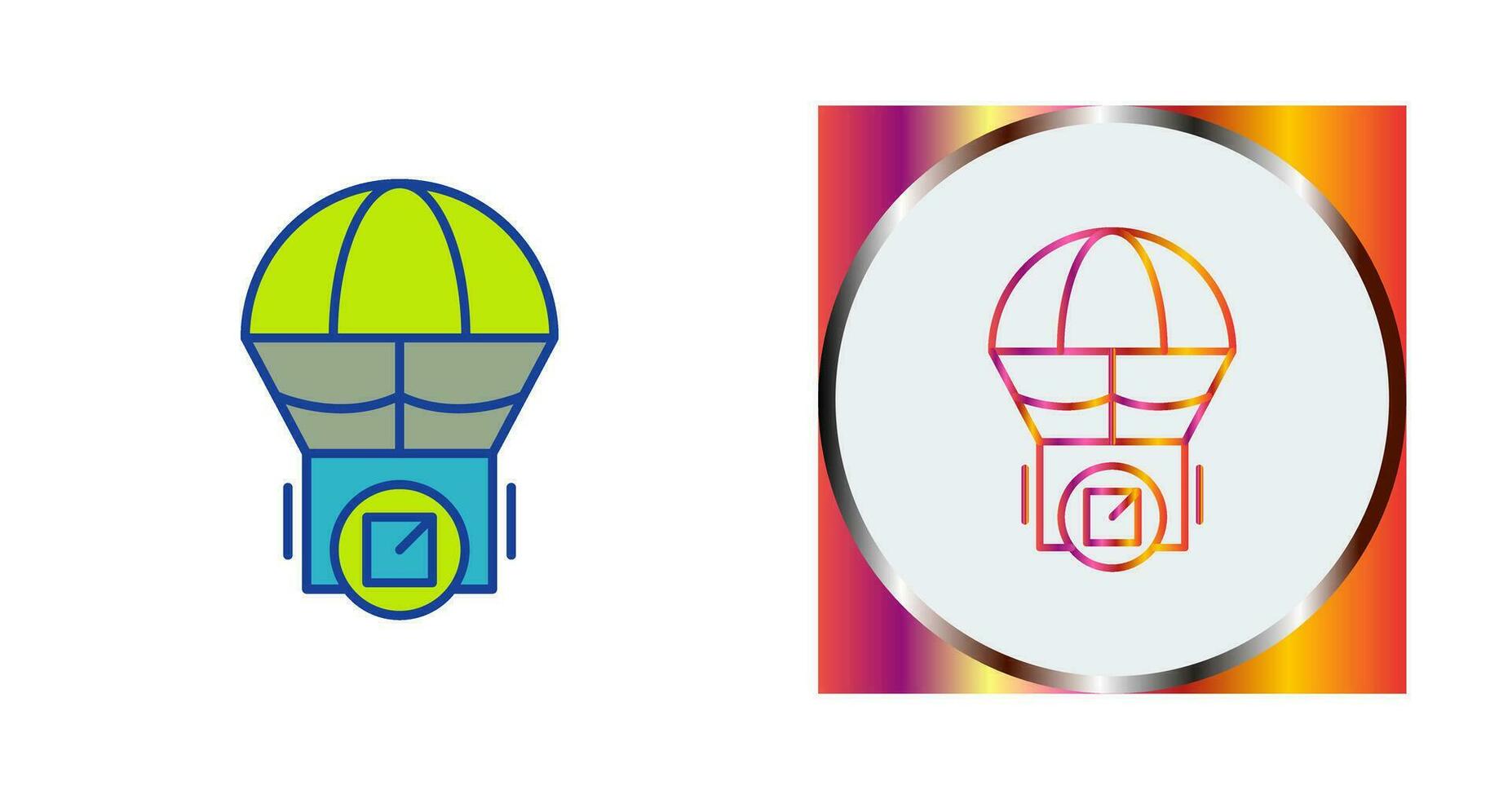 Parachute Vector Icon