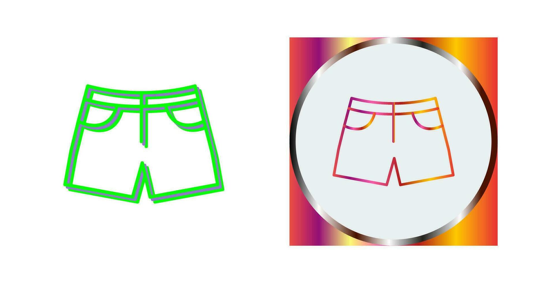 Shorts Vector Icon