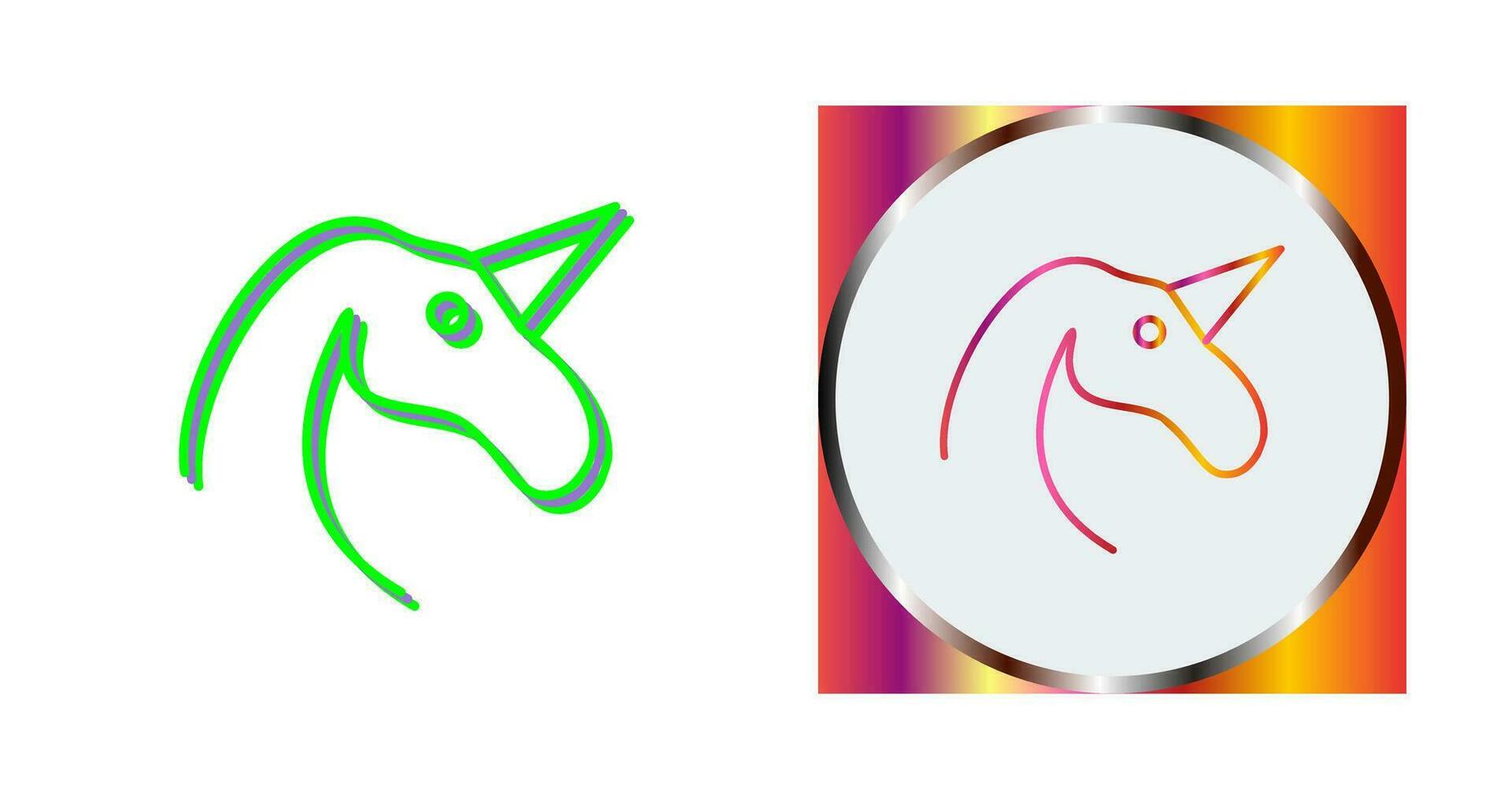 Unicorn Vector Icon