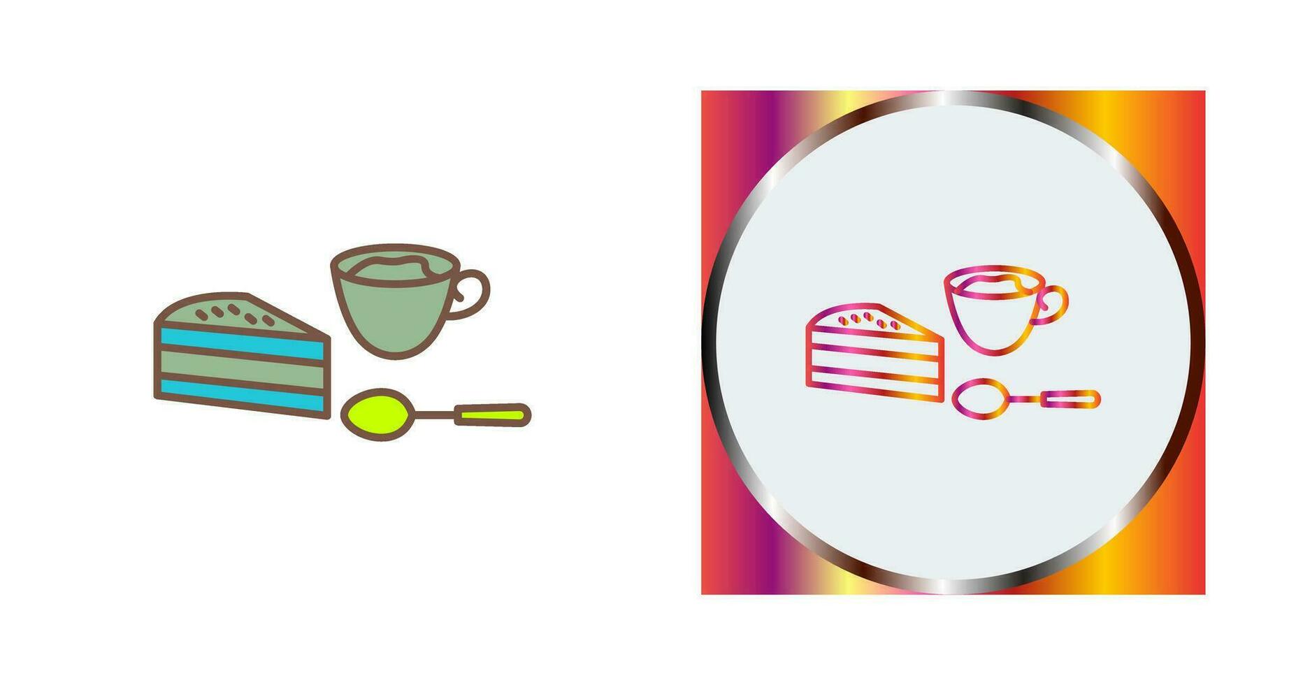 Coffee Served Vector Icon