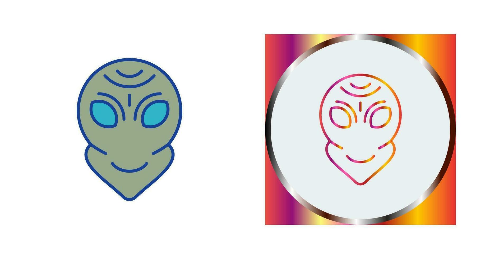 Alien Vector Icon