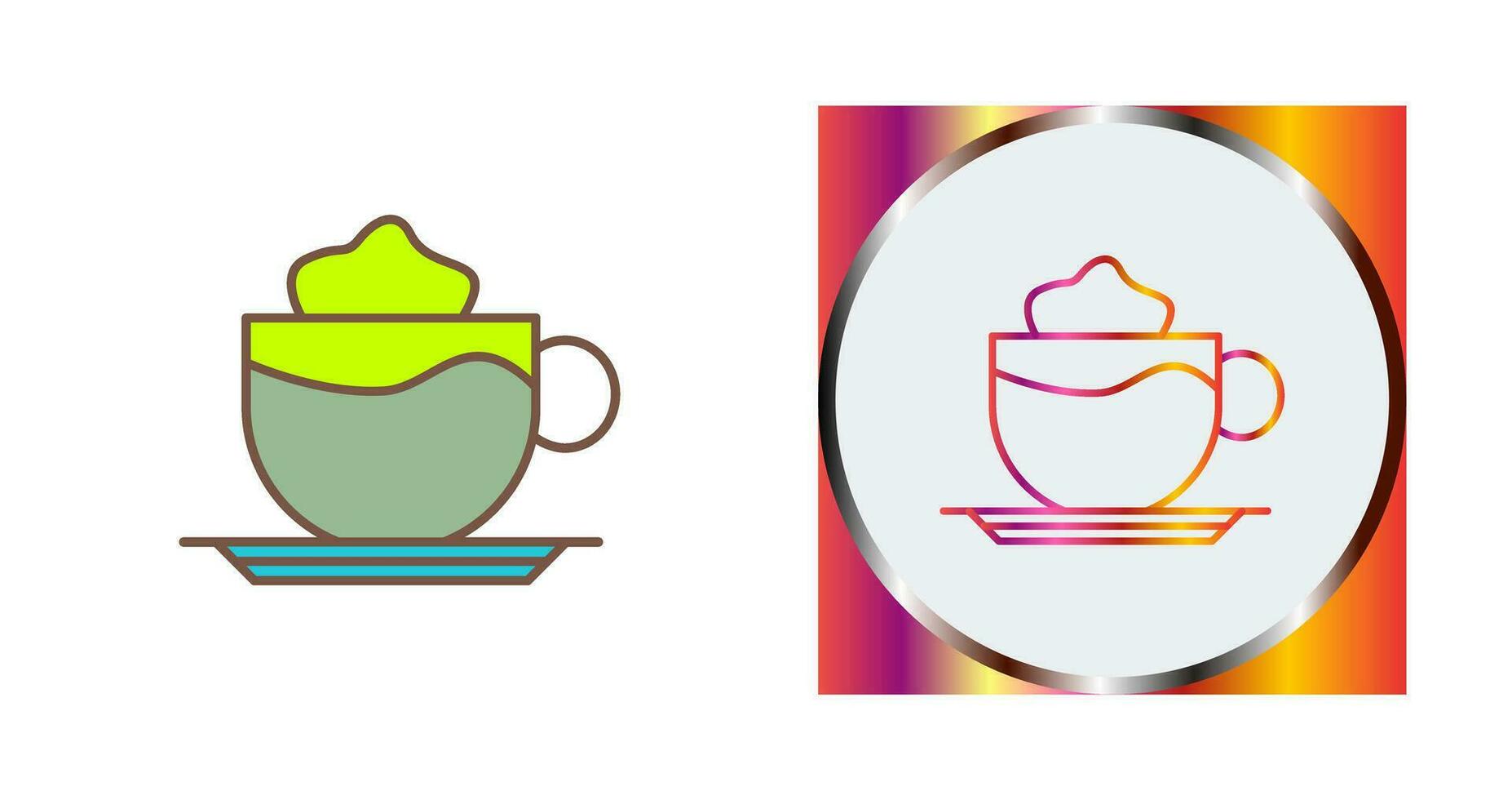 Latte Vector Icon