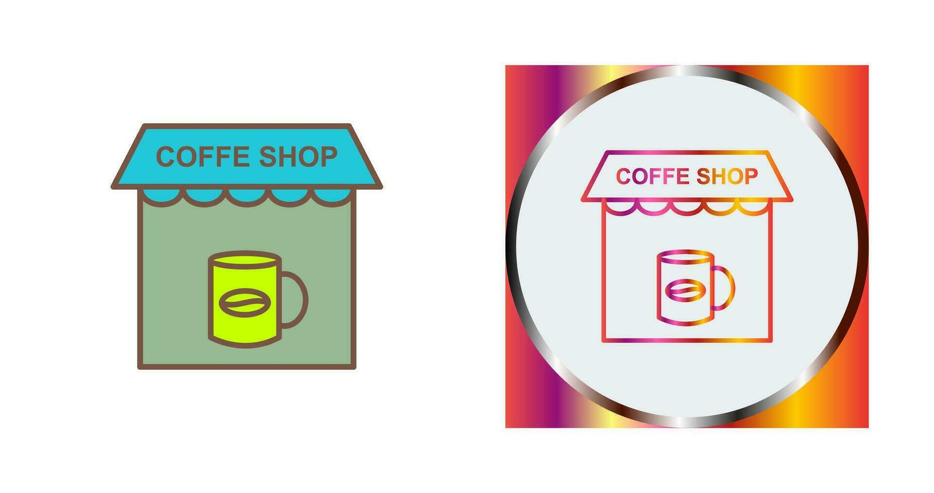 Coffee Shop Vector Icon
