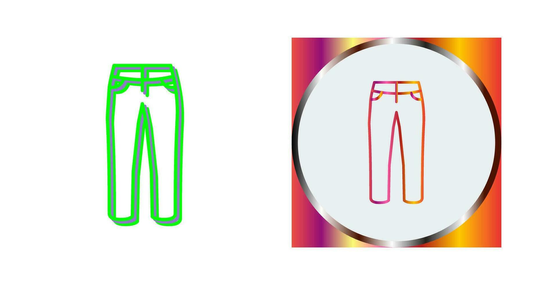 Trousers Vector Icon