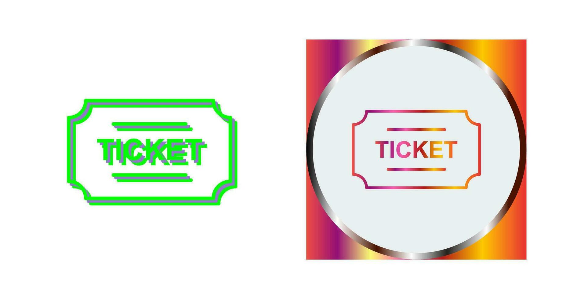 Tickets Vector Icon