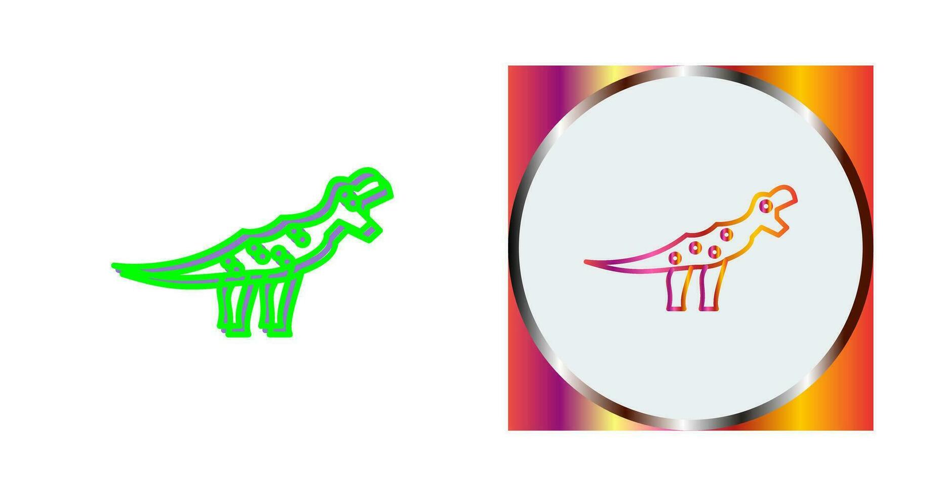 Dinosaur Vector Icon