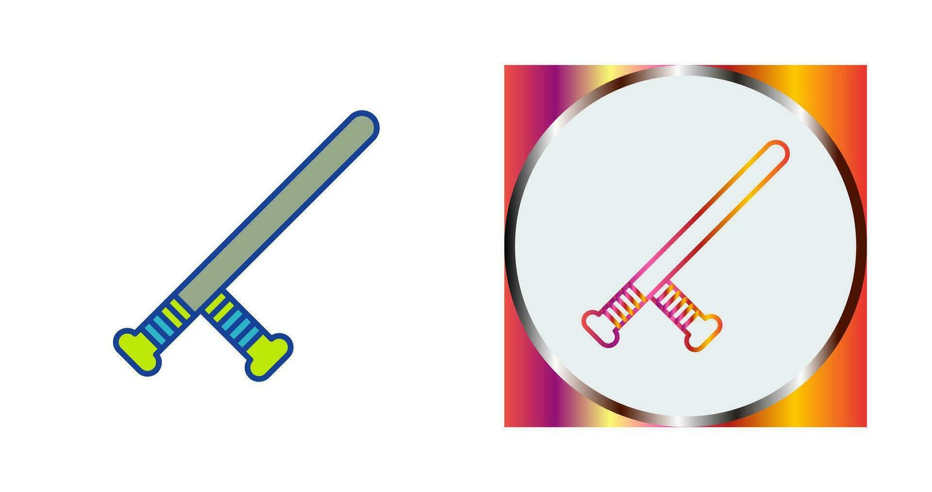 Baton Vector Icon