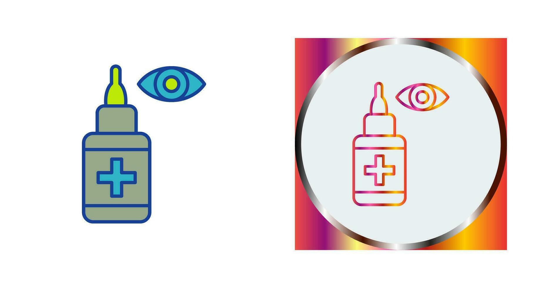 Eye Drop Vector Icon