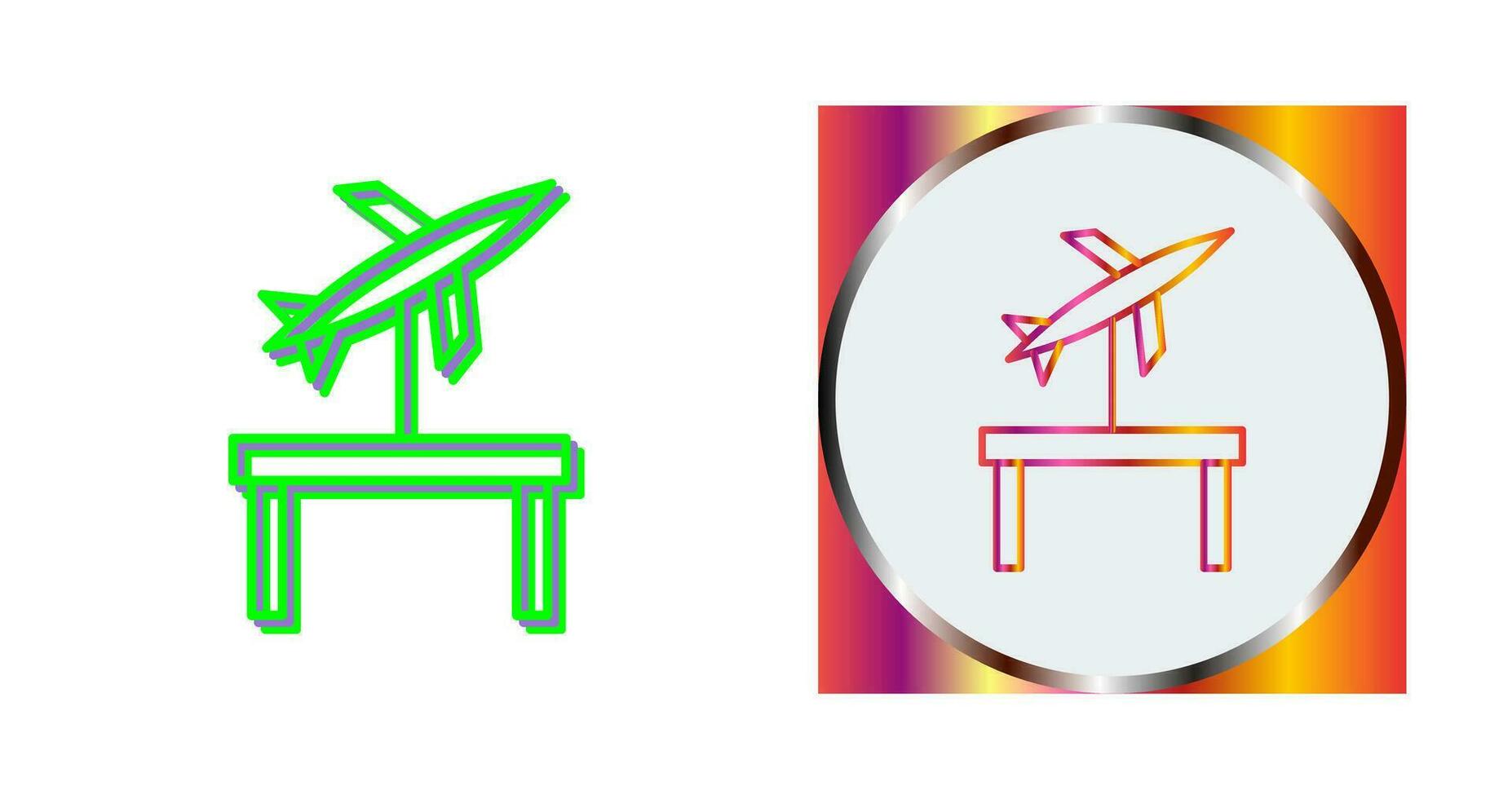 Jet Exhibit Vector Icon