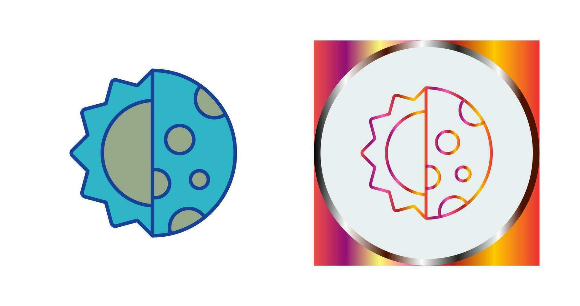 Day And Nigt Vector Icon