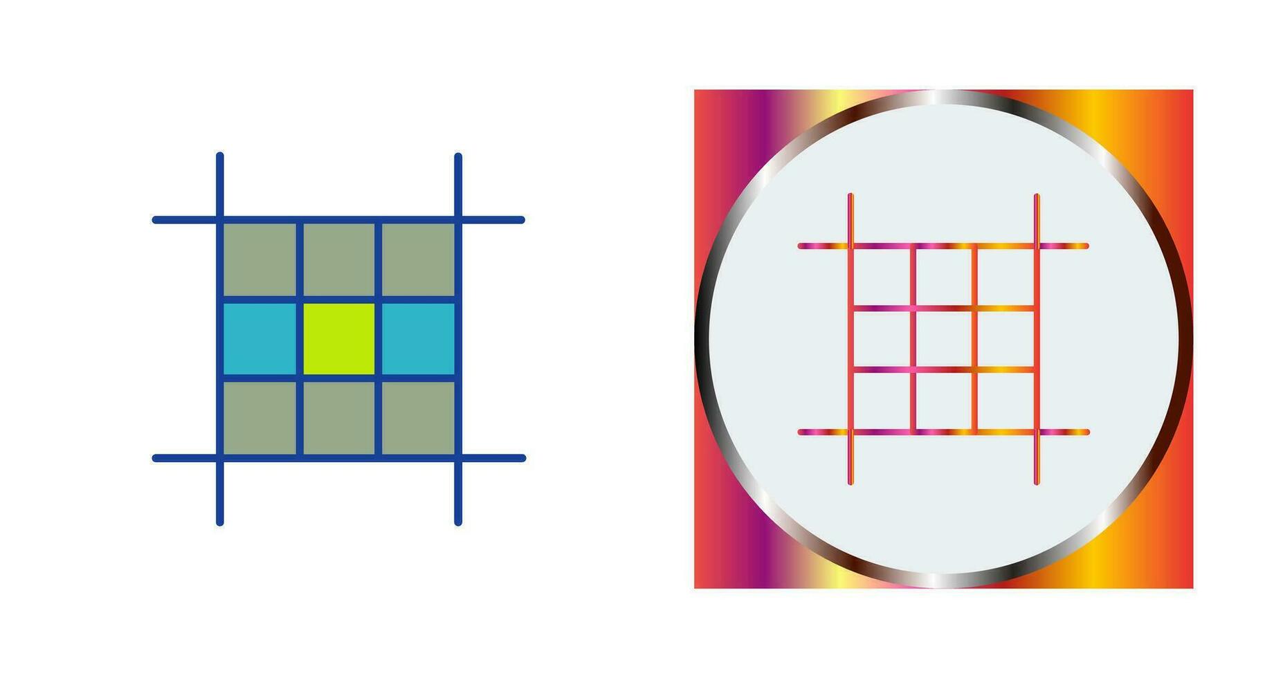 Square Layout Vector Icon