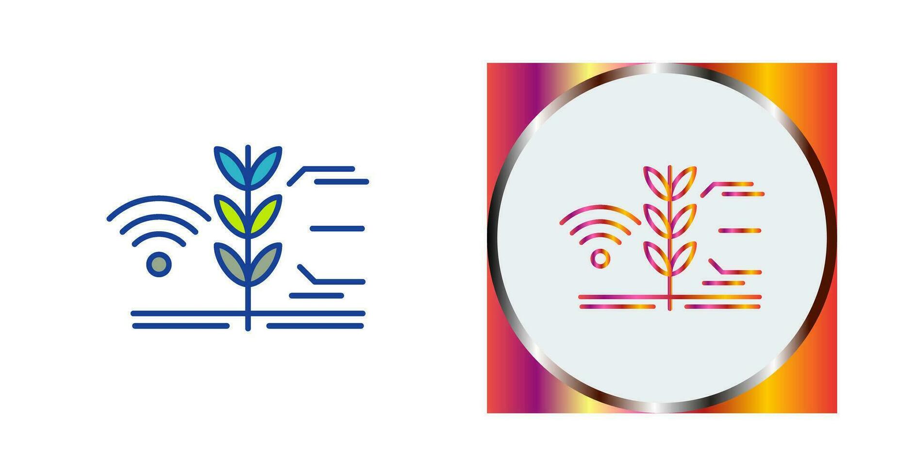 Smart Farm Vector Icon