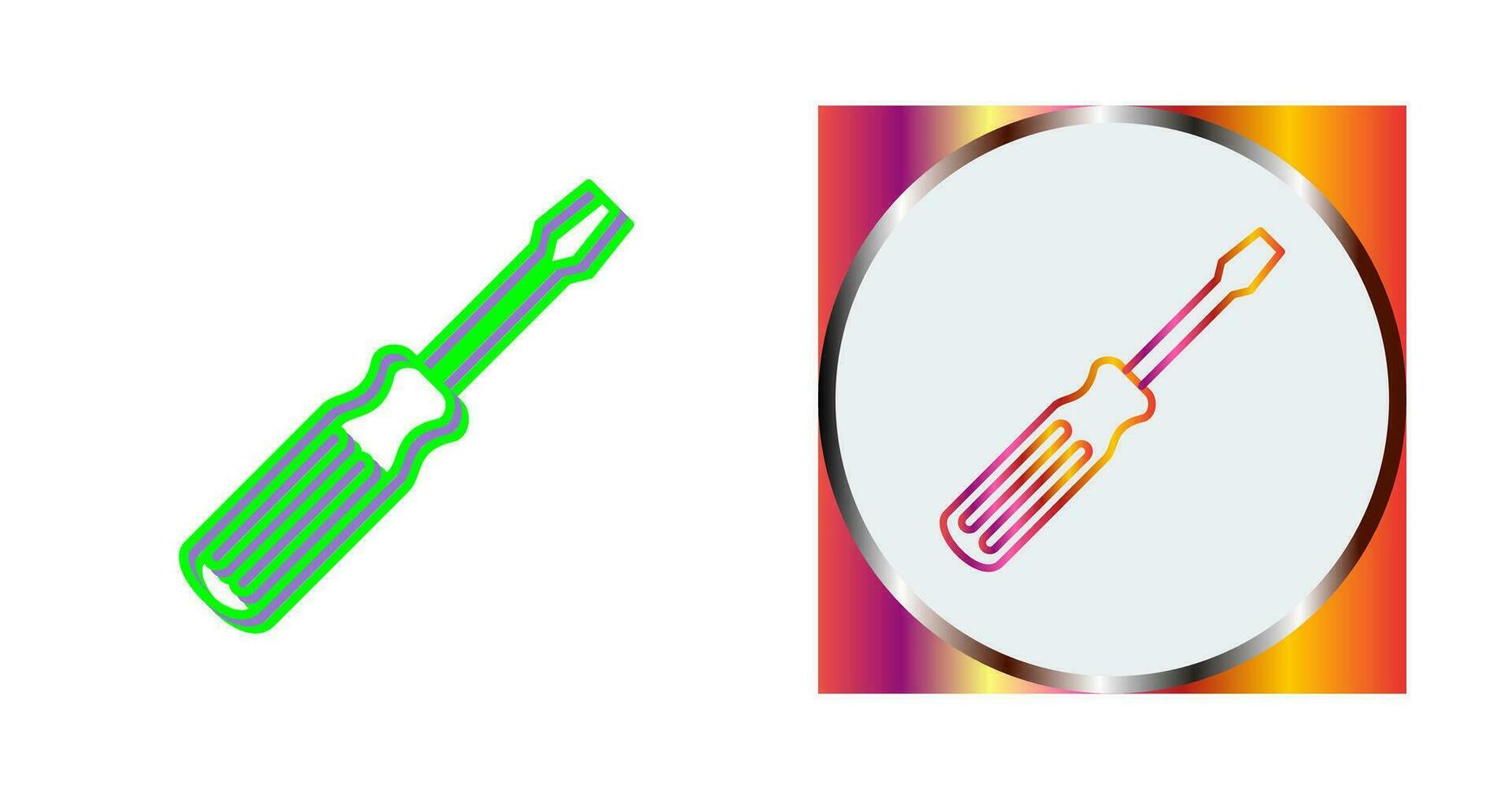 Screw driver Vector Icon
