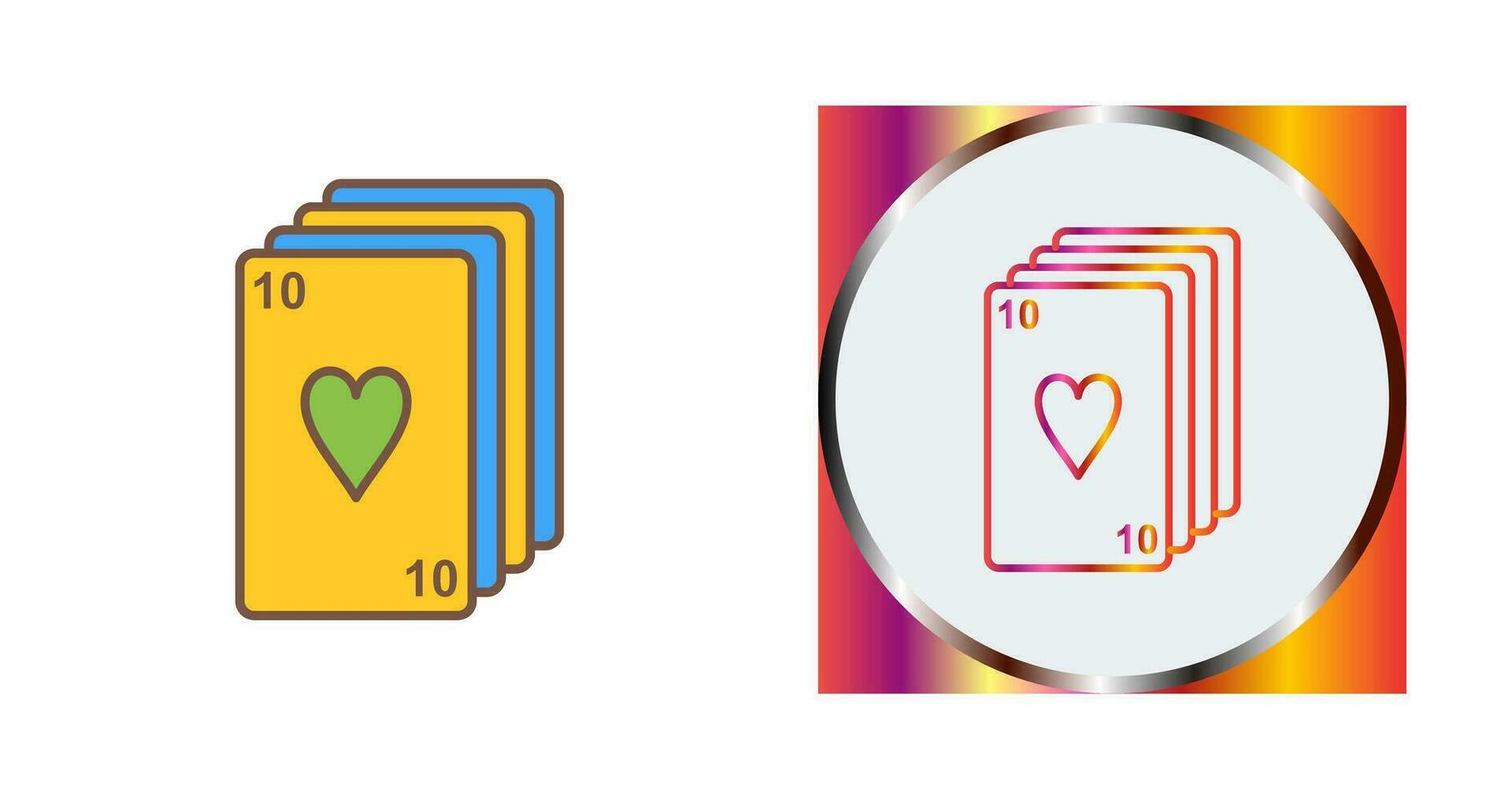 Deck of Cards Vector Icon