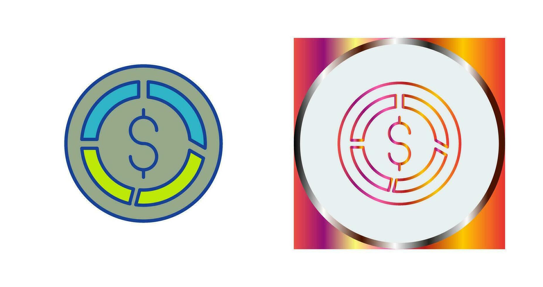 Pie Chart Vector Icon